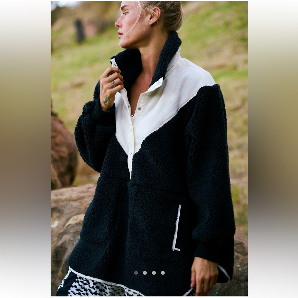 NWT - Fall to Rise Fleece Quarter Snap szXS